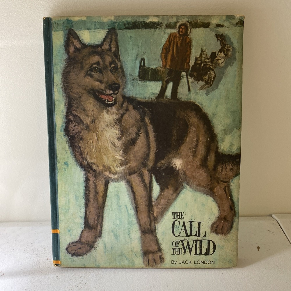 VINTAGE The Call of the Wild Book Jack London Classic Educator Library 1968 RARE
